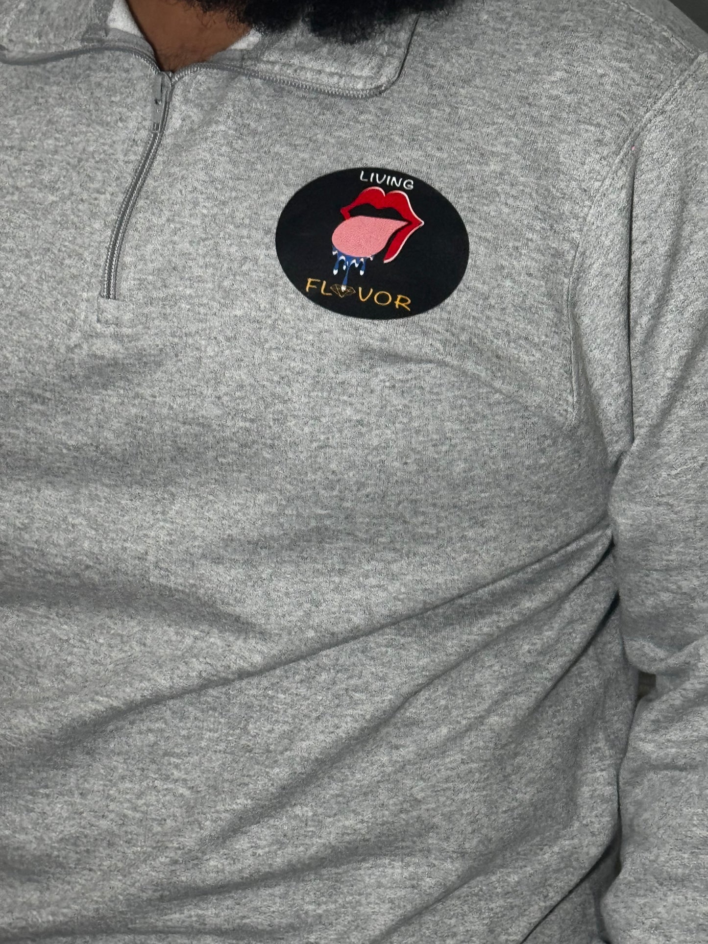 The original living flavor quarter zip