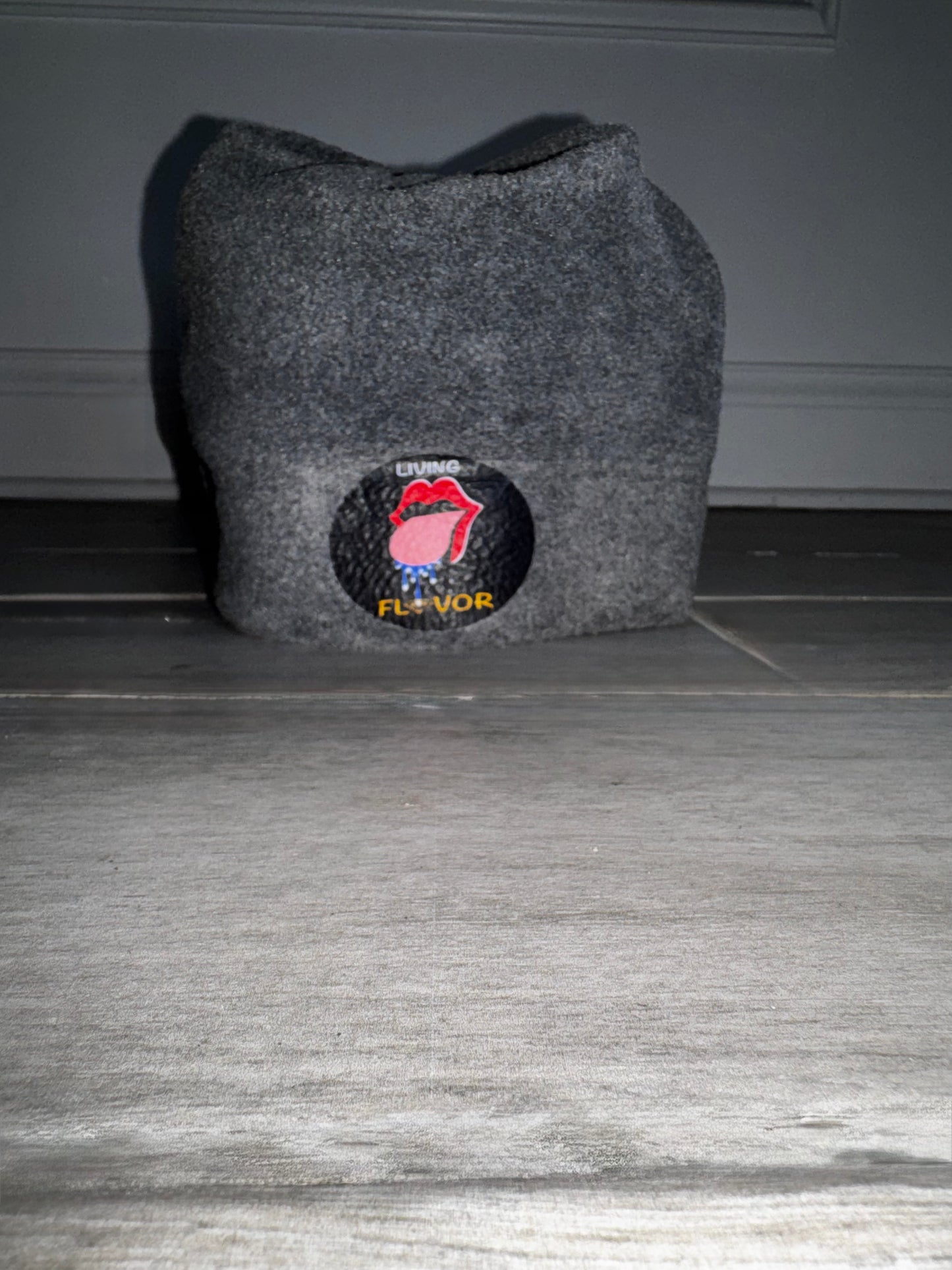 The original living flavor fleece beanie hat